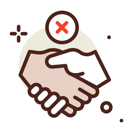 No handshake